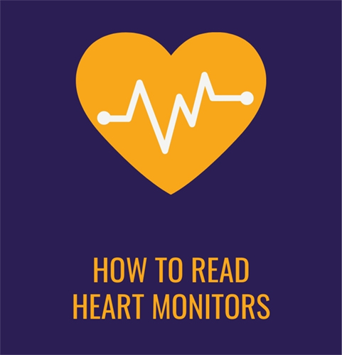 how to read heart monitors b
