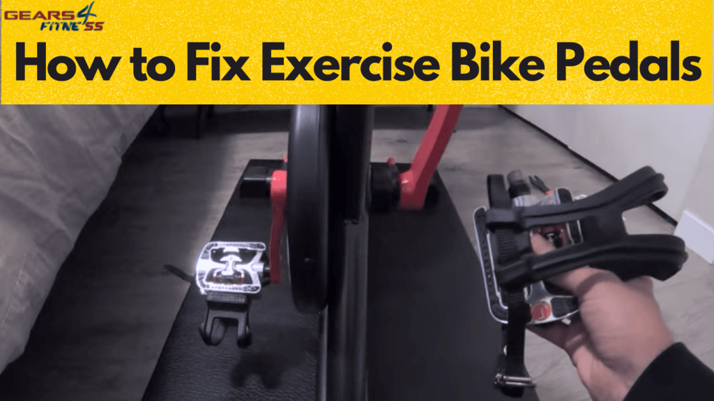 How to fix exercise bike pedals