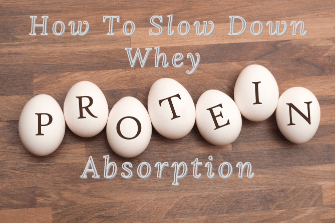 How To Slow Down Whey Protein Absorption